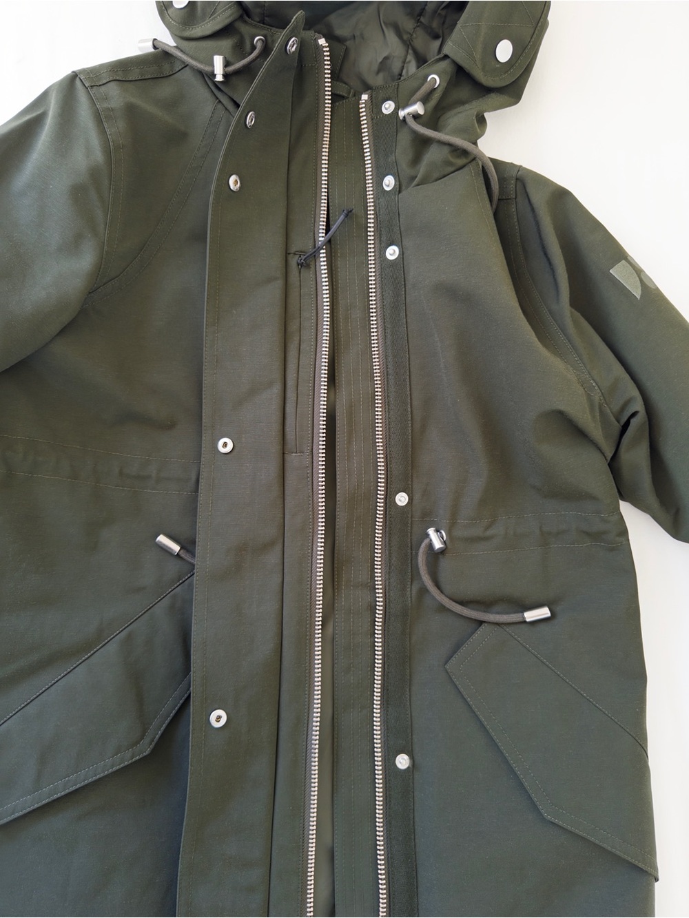 Frank & Oak Olive Green Interior Pocket Jacket - Picture 8 of 12